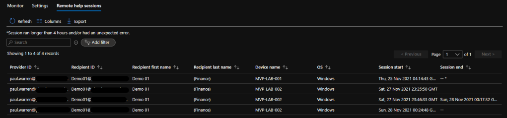 Open Services as Administrator with Remote Help elevation